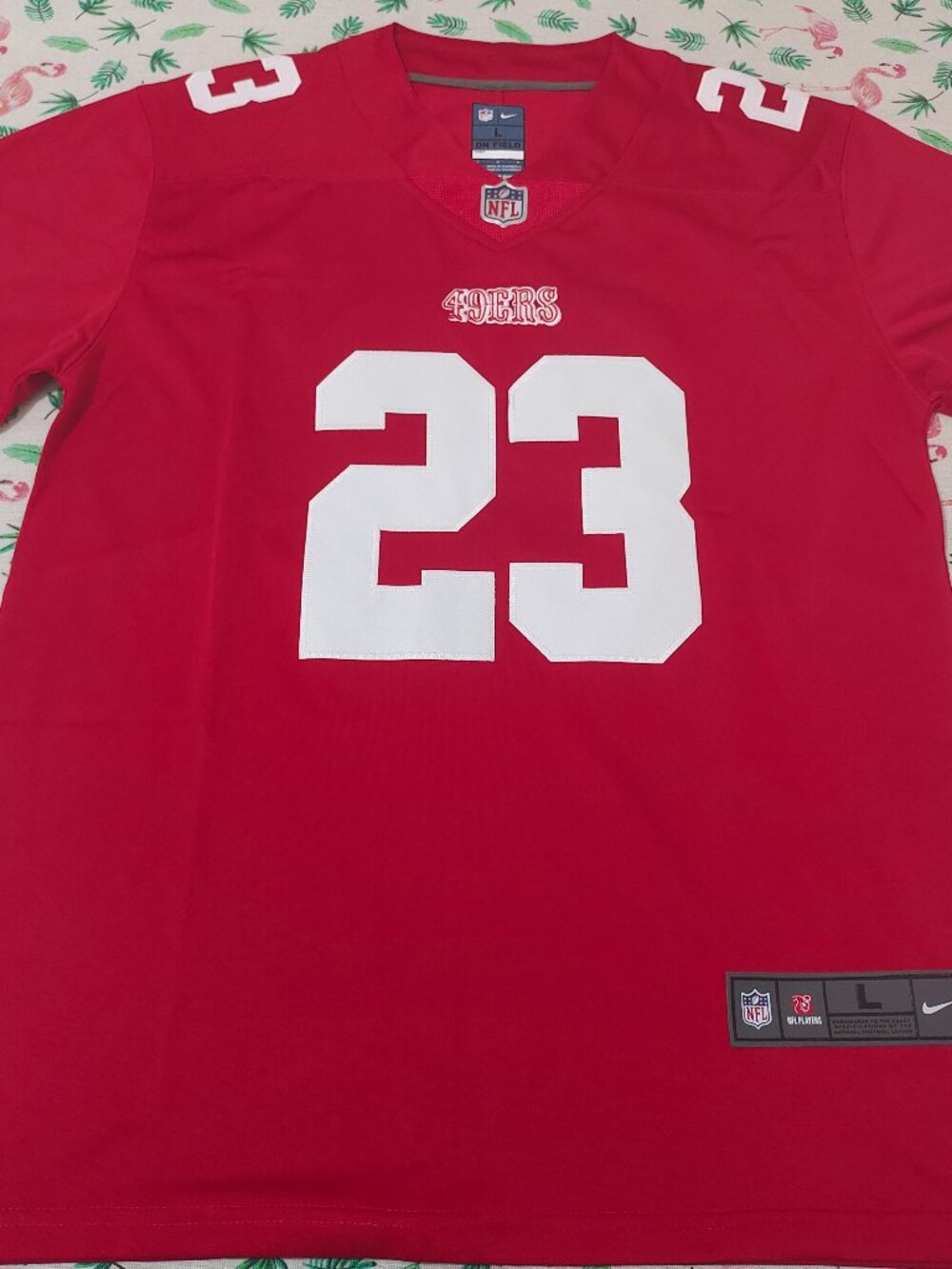 49ers Red NFL Jersey #23